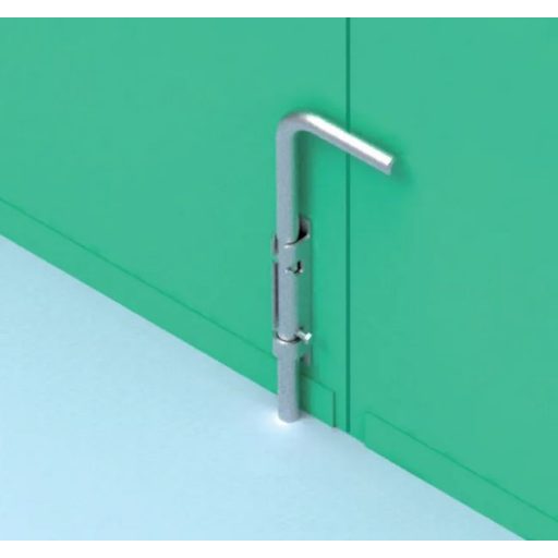 Tolózár 230mm BAJONETT-Kapu-IBFM  - N°67/a (kapu tolózár ERŐS)