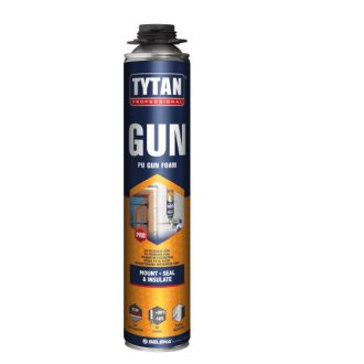   TYTAN Purhab Pisztolyhoz GUN-60 N°41631V01 750ml - SELENA Finomsejtes szerkezet nyílászárókhoz! (-10 - +30°C) AKCIÓ!