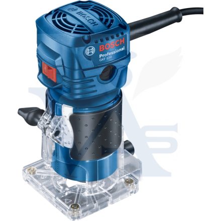 BOSCH hálózati élmaró GKF-550 - 550W (Befogópatron 6 mm)