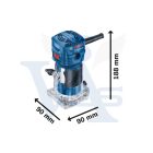 BOSCH hálózati élmaró GKF-550 - 550W (Befogópatron 6 mm)