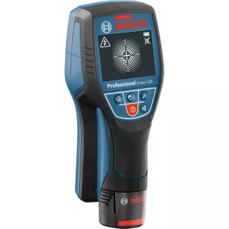   BOSCH keresőműszer (falszkenner) D-tect-120 - Intuitív radaros rendszer, 38-120mm (Vas, réz, vezeték, fa, víz)