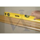 STANLEY vízmérték   400mm ALU-2-LIBELLA - CLASSIC BOX (növelt méretű libella, 0,5mm/m pontosság, ütéscsillapító végek)