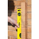 STANLEY vízmérték   400mm ALU-2-LIBELLA - CLASSIC BOX (növelt méretű libella, 0,5mm/m pontosság, ütéscsillapító végek)