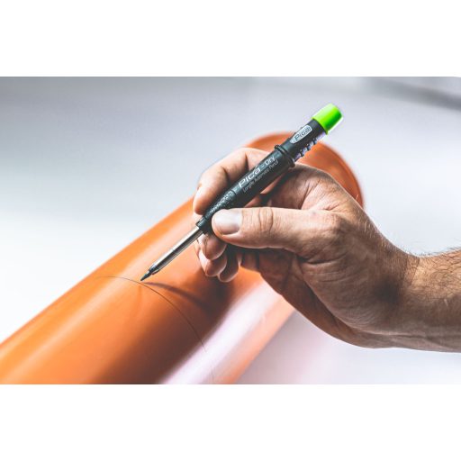 PICA Dry száraz jelölő Toll MÉLYFURAT - Automata, tölthető 150mm - 3030 (tok + betét)