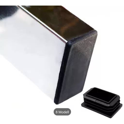 Zártszelvény-dugó FEKETE   30x  20 MŰA.
