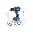 BOSCH akkumulátoros Ütvefúró-Csavarozó GSB-18V-90C - L-Boxx (2x4,0Ah/18V-PRO CORE)