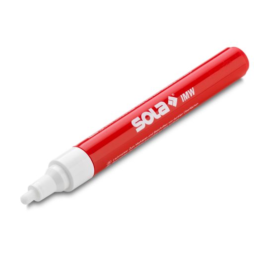 SOLA jelölő Filc PMR - 1,5-3,0mm hegy (alkoholos) PIROS