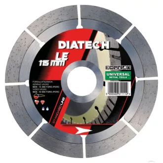   DIATECH gyémánt vágótárcsa LE 115x22,2x10,0mm (Általános építőipari anyagok és beton vágásához)