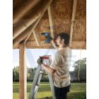 BOSCH akkumulátoros Fúró-Csavarozó GSR-185-LI - koffer (2x2,0Ah/18V + 23 részes tartozékkészlet kofferben)