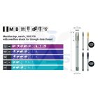 RUKO menetfúró GÉPI NORMÁL EH M-24,0x3,00 HSSG - EGYENES HORNYÚ GYORSACÉL (DIN376-Type-B)