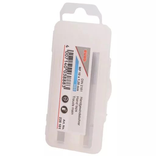 RUKO menetfúró Kézi Finommenet 
 M-10,0x1,25 EH HssG.           I.III.vágás DIN2181