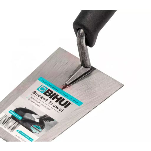 BIHUI kőműves kanál 140mm BERNI vakoló - SOFT markolat (puha)