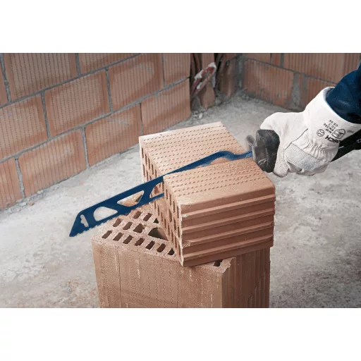 BOSCH orrfűrészlap téglához S1243HM - 300/250mm x 12,7mm / 215mm vastagságig (tégla, cementkötésű forgácslap, gázbeton)