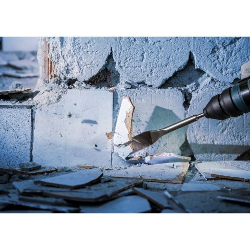 BOSCH SDS plus lapos-csempevéső 260x40mm ÖNÉLEZŐ, Hajlított, 30%-kal jobb anyageltávolítási képesség