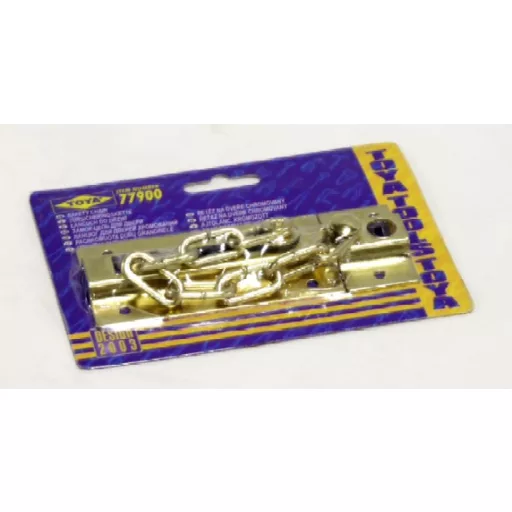 Ajtóbiztosítólánc Nikkelezett - Import
Toya:77910