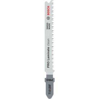   BOSCH szúrófűrészlap T101BIF - BIMETÁL, köszörült hátszőg és fogazás, Puhafa 1,2-15 mm, ( L83mm/TS1,7)