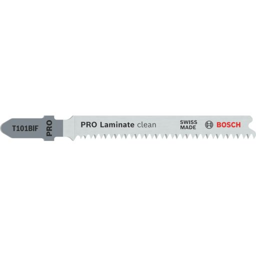 BOSCH szúrófűrészlap T101BIF - BIMETÁL, köszörült hátszőg és fogazás, Puhafa 1,2-15 mm, ( L83mm/TS1,7)