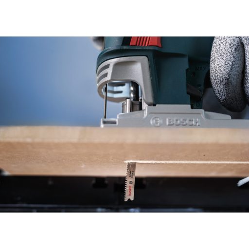 BOSCH szúrófűrészlap T101BIF - BIMETÁL, köszörült hátszőg és fogazás, Puhafa 1,2-15 mm, ( L83mm/TS1,7)