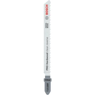   BOSCH szúrófűrészlap T101BRF - Szénacél, köszörült hátszőg és fogazás, Keményfa 3-30 mm, ( L100mm/TS2,5)