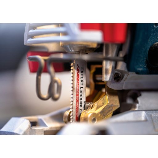 BOSCH szúrófűrészlap T128BHM - EXPERT-CARBIDE, Finom fogosztás, Laminált 5-50 mm, ( L100mm/TS5-7)