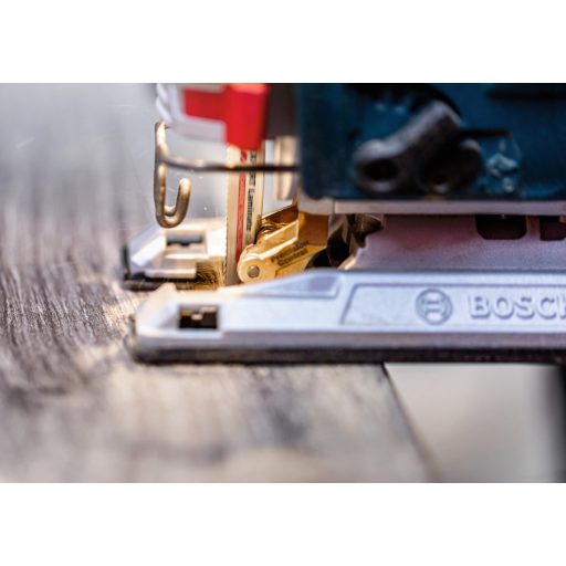 BOSCH szúrófűrészlap T128BHM - EXPERT-CARBIDE, Finom fogosztás, Laminált 5-50 mm, ( L100mm/TS5-7)