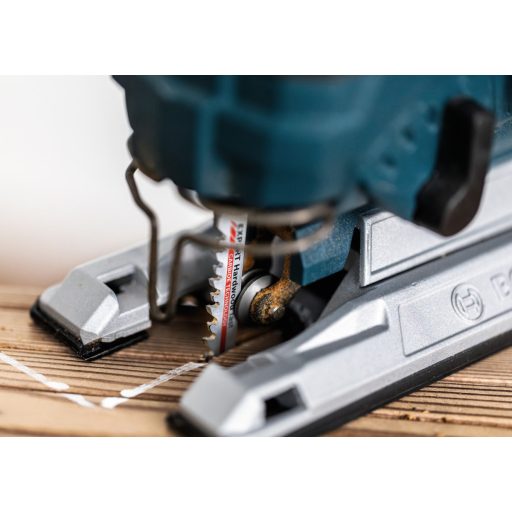 BOSCH szúrófűrészlap T144DHM - EXPERT-CARBIDE, Progresszív fogazású, Keményfa 5-50 mm, ( L100mm/TS5-7)