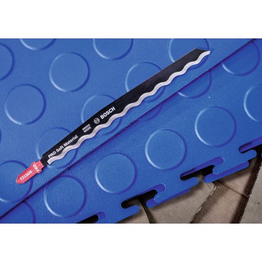 BOSCH szúrófűrészlap T313AW - HCS Bőr-gumilemez-polisztirol-karton ( L152mm/hullámos penge) PUHA ANYAGOK VÁGÁSÁHOZ!