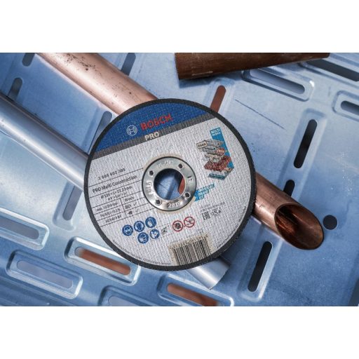BOSCH vágókorong 125x1,00mm - Pro_Multi-Construction, Inox, színesfémek, gránit, márvány, Pvc (AC 60 S BF) AKCIÓ!