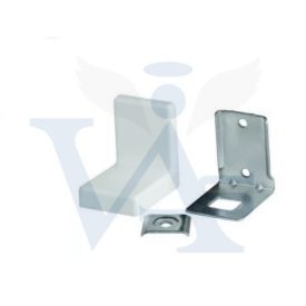 Bútorakasztó   40mm hajlított IKEA  - Fehér 35x50mm