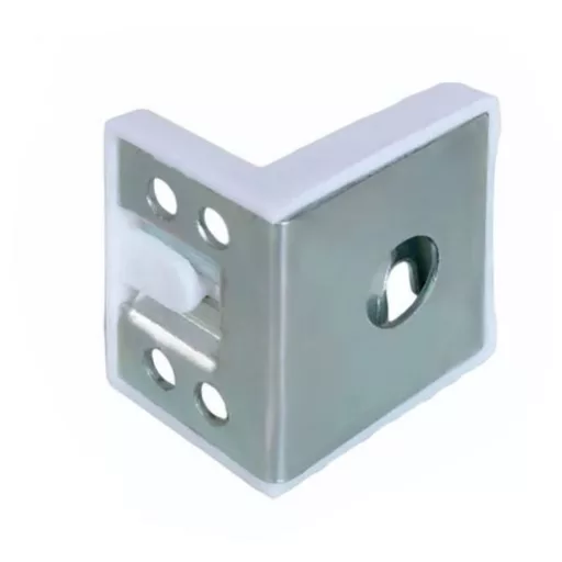 Bútorakasztó   40mm hajlított IKEA  - Fehér 35x50mm