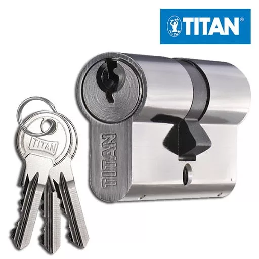 Cilinder zárbetét 3-kulcs K-1   25x25 TITAN - FOGAZOTT
