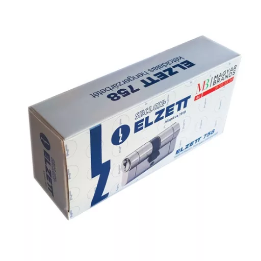 Cilinder zárbetét 3-kulcs N°758/11 35x35 - KABA ELZETT FOGAZOTT (Fúrás + törés védelem)