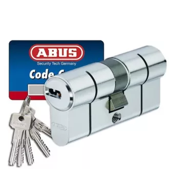   Cilinder zárbetét 5-kulcs 30x30 ABUS  - D  6PS  LAPONMART kétoldali fúrásvédelem