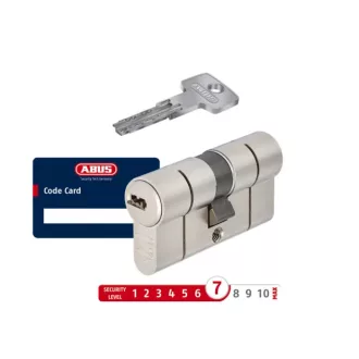   Cilinder zárbetét 5-kulcs 30x30 ABUS  - D10NP LAPONMART kétoldali fúrásvédelem
