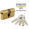 Cilinder zárbetét 5-kulcs BPS 40x40 MCM - LAPONMART (réz)