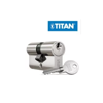 Cilinder zárbetét 5-kulcs K-1   22x22 TITAN - FOGAZOTT