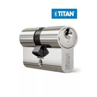 Cilinder zárbetét 5-kulcs K-1   27x27 TITAN  - FOGAZOTT