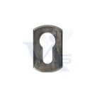 Cillinder-pajzs hegeszthető 50x30x10  - NATÚR DIN961