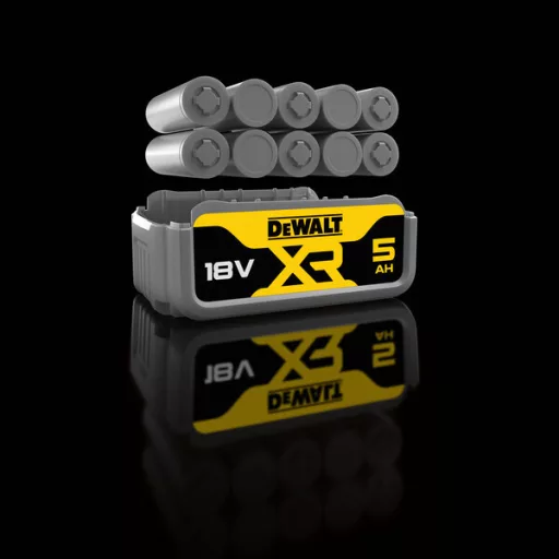 DEWALT akkumulátor készlet DCB184P3-XJ - XR TÖBBFESZÜLTSÉGŰ 5 AH-S akkumulátor 3db!