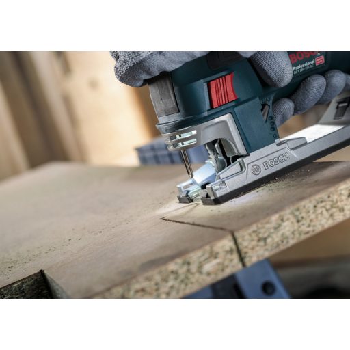 BOSCH szúrófűrészlap T144DF - Szénacél, tágított-köszörült fogazású, Keményfa 5-50 mm, ( L100mm/TS4-5,2)