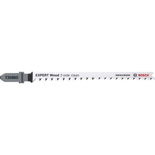 BOSCH szúrófűrészlap T308BO - EXPERT-BIM, precíziós köszörült , Munkalap 5-50 mm, ( L117mm/TS2,2)