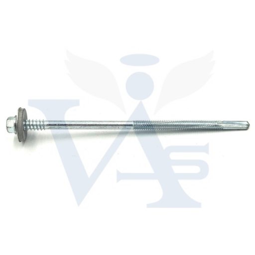 Lemezcsavar 6,3/5,5x100 ÖNFÚRÓ Szendvicspanelhez - HATLAP + EPDM alátét (Ø16mm) Nagy- fúrásteljesítményű 