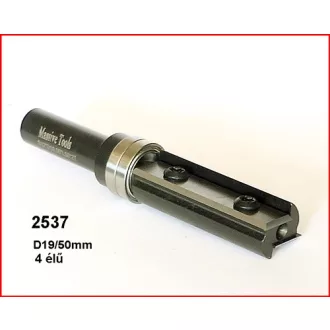   Profilmaró HM Cserelapkás kés 19,00x50,00xS08mm - MASSIVE TOOLS + Szár felől vezetőcsapágyas