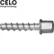 Celo betoncsavar  Ø6x35mm ZnAl. - BTS6 (M8+M10 belső menettel)