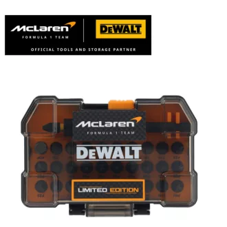   DEWALT Bitfej készlet DT70900-QZ - McLaren Edition, 32 részes TSTAK tárolóval! (Impact ready)