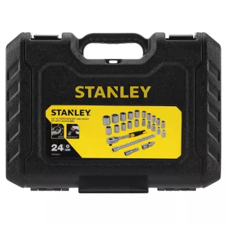   STANLEY dugókulcs készlet 1/2"-24-rész - STMT82830-1 (8-32mm Hatlapú)