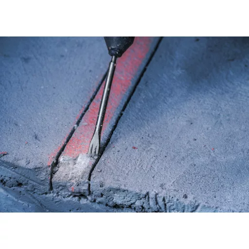 BOSCH SDS plus laposvéső 250x20mm Long-Life - Max-5C, ÖNÉLEZŐ vég, véséshez, bontáshoz (beton, tégla)