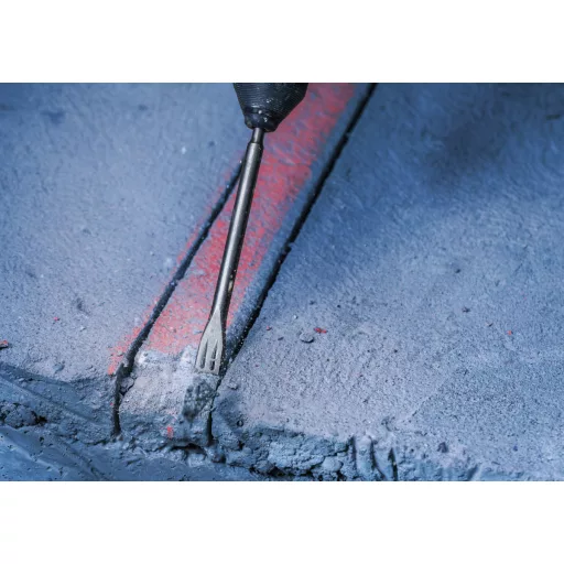 BOSCH SDS plus laposvéső 250x20mm Long-Life - Max-5C, ÖNÉLEZŐ vég, véséshez, bontáshoz (beton, tégla)