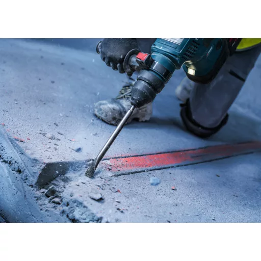 BOSCH SDS plus laposvéső 250x20mm Long-Life - Max-5C, ÖNÉLEZŐ vég, véséshez, bontáshoz (beton, tégla)