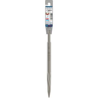   BOSCH SDS plus hegyesvéső 250mm Long-Life - Plus-5C, ÖNÉLEZŐ-csavart vég, véséshez, bontáshoz (beton, tégla)